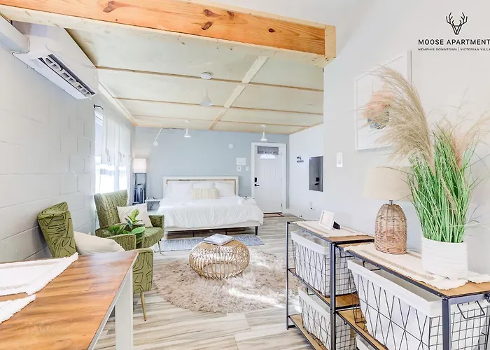 The Moose #6 - Modern Luxe Studio With Free Parking & King Bed